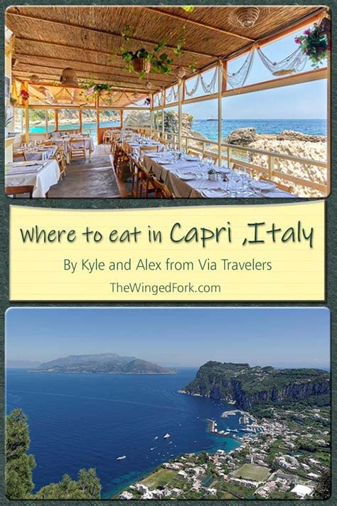 where to eat capri